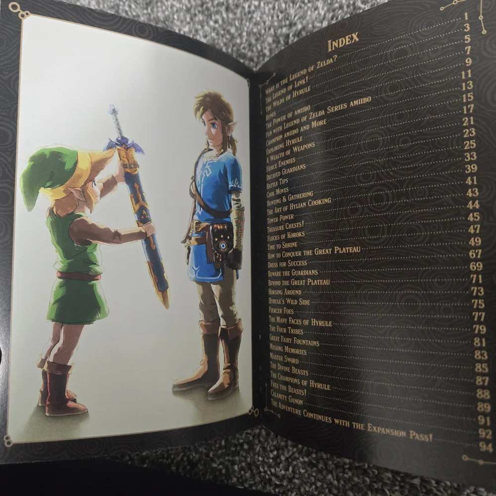 Zelda Breath of the Wild Explorer's Guide